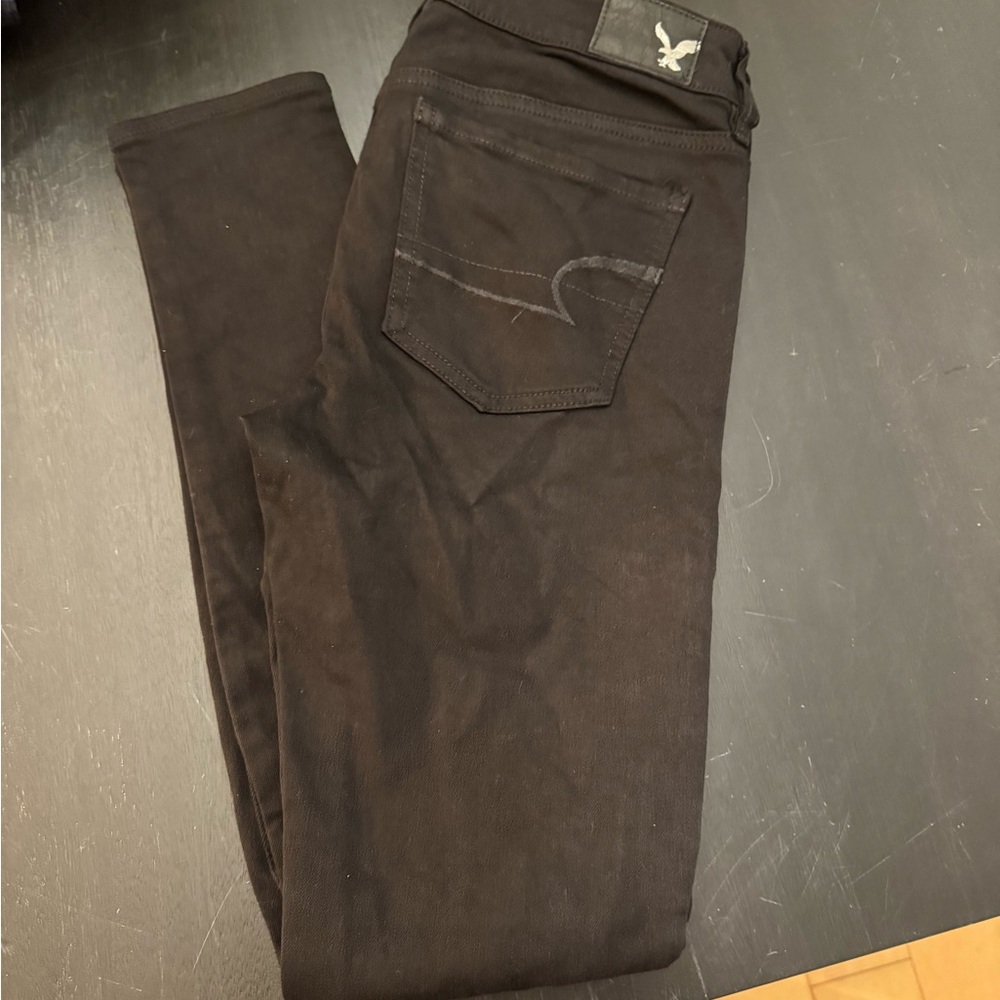 American Eagle Black Skinny Jeans
